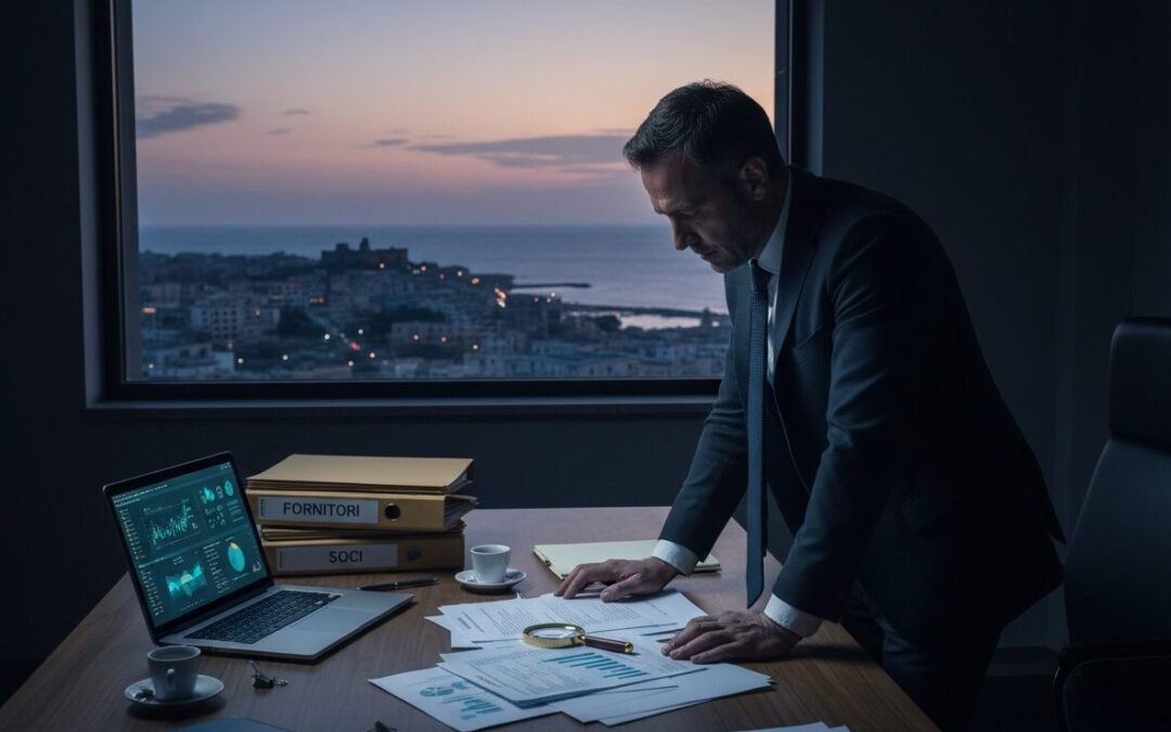 Verificare fornitori e soci a Licata con indagini aziendali mirate