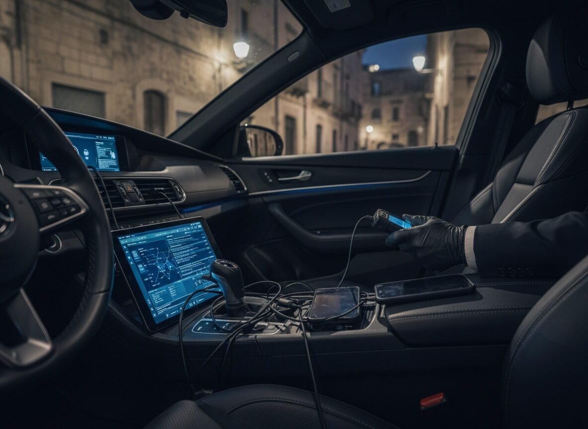 auto smartphone controllo illustration 1