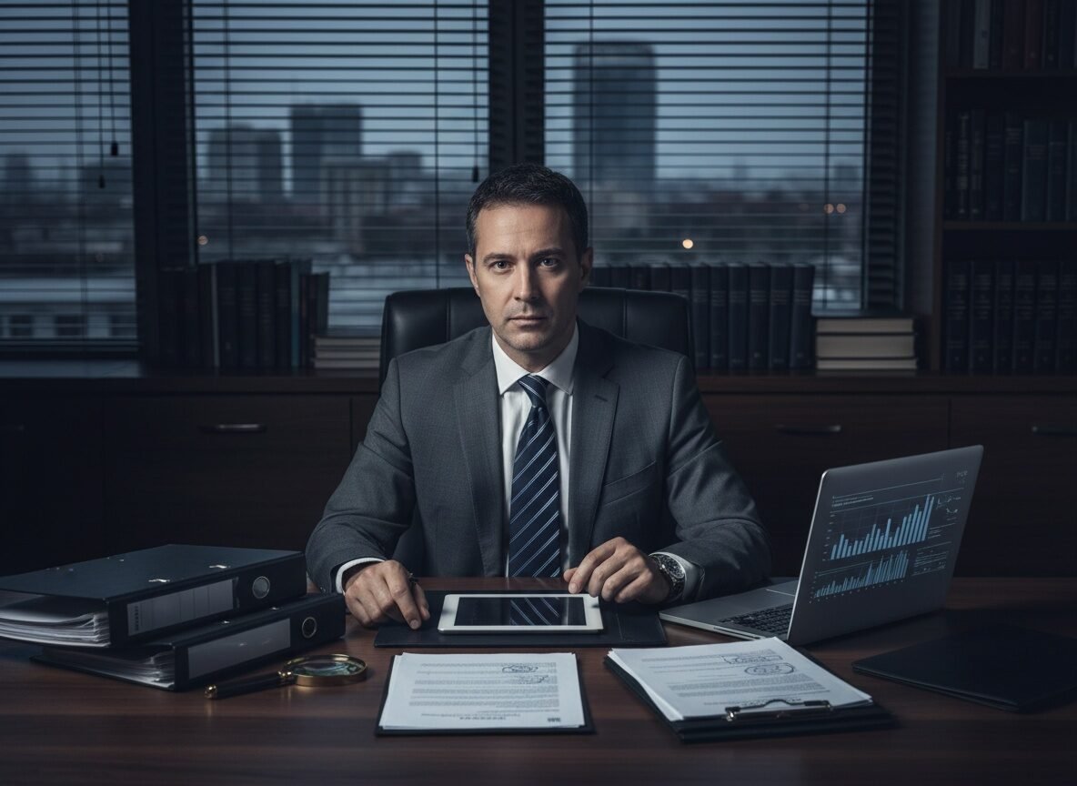 investigatore casi aziendali illustration 1